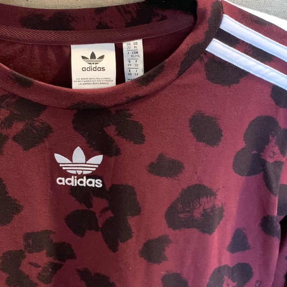 Adidas girl 3/4 sleeve tee size XL NWT - Picture 3 of 6